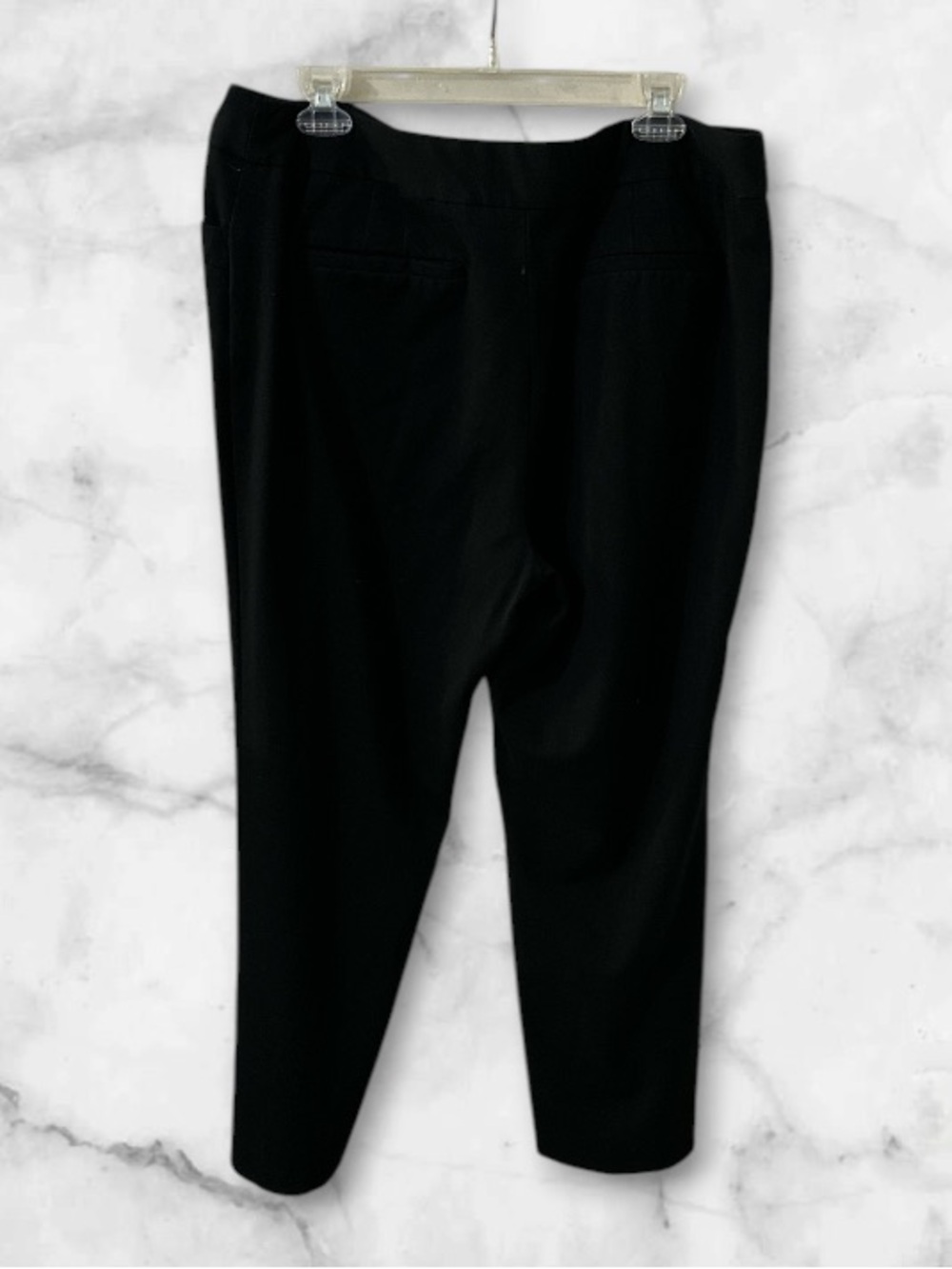 Chicos Brigitte slim fit wide leg pan black size 3 - Picture 3 of 12